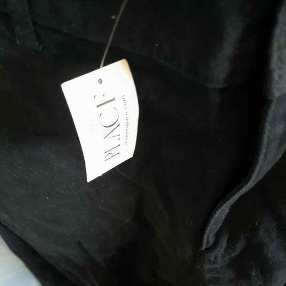 Size 16H 16 Husky The Childrens Place Navy Blue Chino Pants Trousers NWT Uniform - Picture 4 of 4